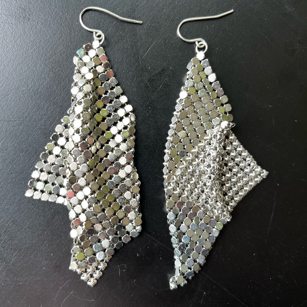 Sparkly disco earrings